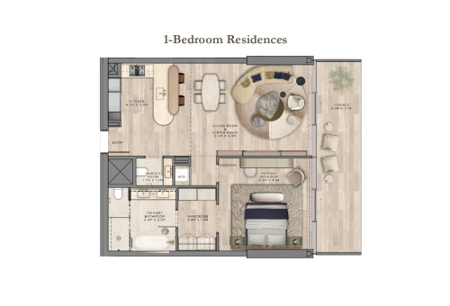 1 BR - 1